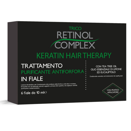 Tratament fiole anti‑mătreață - 6 × 10 ml